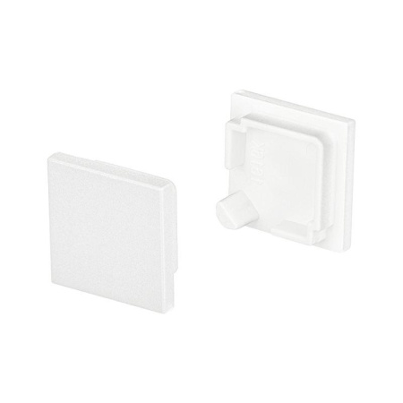 Заглушка SL-KANT-H16 SQUARE WHITE глухая пластик  037550