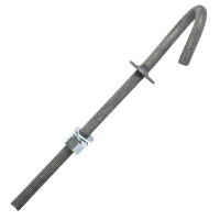 Крюк монтажный B 16/240  UKC10-16-10-240-G