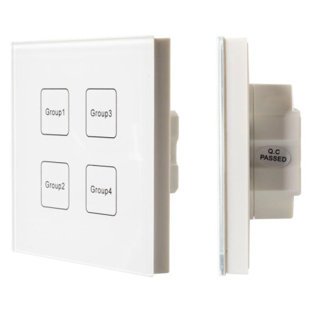 Панель сенсорная DALI-901-11-4G-DIM-DT6-IN White (BUS) (IP20 пластик)  037194