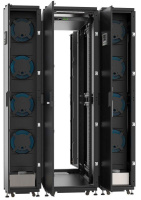 Дата-центр микро 42U с кондицион. 10кВт ИБП 20кВА система пожаротуш. место 1 из 2 by Utilex  DCM-42U-1415-001-1