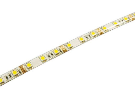 Лента светодиодная PLS 5050/60-12V 14.4Вт/м 6500К холод. бел. IP65 (уп.5м)  1000958