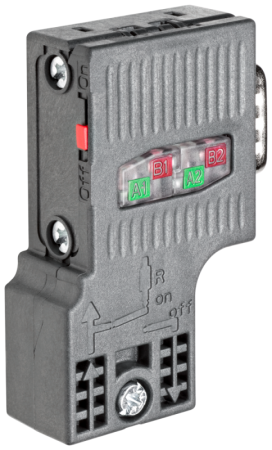 Соединитель шинный SIMATIC DP для подключения к сетям PROFIBUS до 12Мбит/с  6ES79720BA520XA0