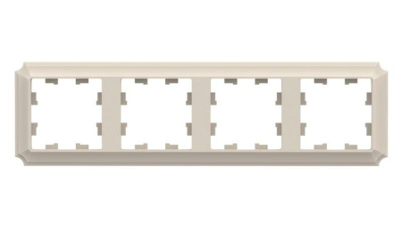 Рамка 4-пост. AtlasDesign Antique универс. беж. SE ATN100204