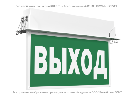 Бокс потолочный BS-BP-10 White  a26519