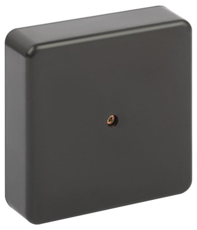 Коробка распаячная 100х100х30мм без клеммы IP40 черн. BS-B-100-100-30  Б0061807