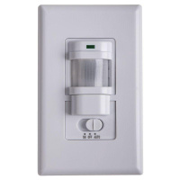 Датчик движения встраиваемый ДДВ 02 180град. 5-800Вт 10-2000Лк 9м 10-420сек  11-9215