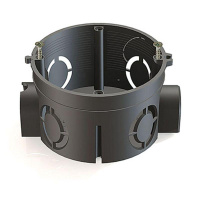 Коробка установочная D68х42мм для скрытого монтажа в кирпичных стенах (с саморезами)  8810001