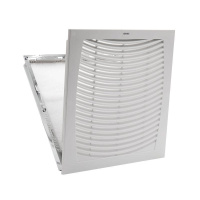 Решетка вентиляционная с фильтром ЭМС 324х324мм IP54  R5MCF32