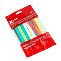 Набор трубок термоусадочных ТУТ нг тонкостен. 16/8 (7 цветов по 3шт 100мм)  tut-n-16