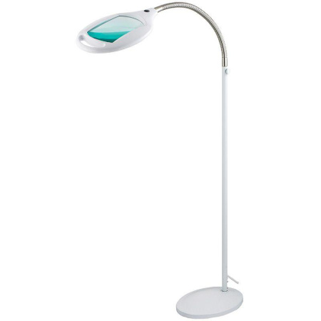 Лупа напольная 3D с подсветкой 42LED бел.  31-0512