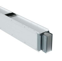 Секция шинопровода прямая 2+0 точек отвода L=2400мм Al 3P+N+Pe 4000А IP55  PTA40ESP16AA000