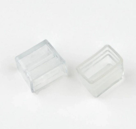 Зажим изолирующий UCW-N11 CLEAR 025 POLYBAG для светодиодных лент ULS-N11 NEON 24В 8х16мм прозр. (уп.25шт)  UL-00009277