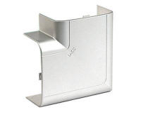 Угол плоский для кабель-канала 140х50 с разд. сер. мет.  01403G