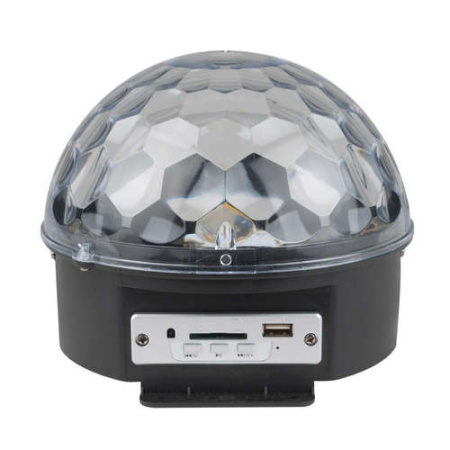 Светильник-проектор светодиод. ULI-Q330 8W/RGB BLACK с МР3 VOLPE UL-00000301