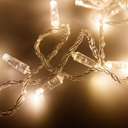 Гирлянда светодиодная ARD-STRING-CLASSIC-10000-CLEAR-100LED-STD WARM230В 7Вт IP65  025779