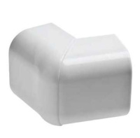 Угол для кабель-канала РКК внешний 74х55 Арктика бел.  УВШ-74х55 Угол для кабель-канала РКК внешний 74х55 Арктика бел.  УВШ-74х55