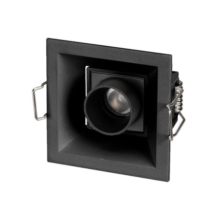 Светильник светодиодный MS-ORIENT-BUILT-TURN-TC-S67x67-3W Warm3000 BK-BK 30 deg IP20 230В металл  037206