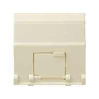 Адаптер на 1 RJ45(12) коннектор наклонный широкий 27 сл. кость 27081-32