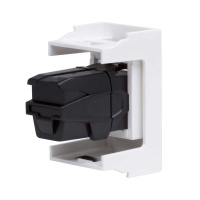 Розетка USB 1-м 1мод. Viva USB 3.0 бел.  43018