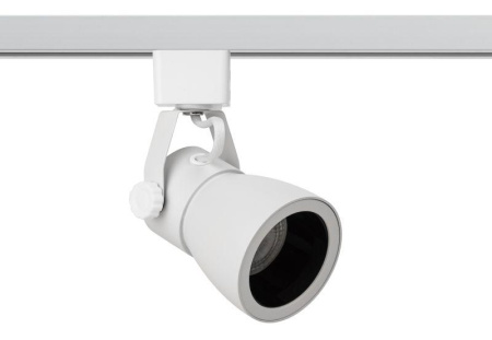Светильник трековый 1ф TR38-GU10 WH под лампу MR16 бел.  Б0053307