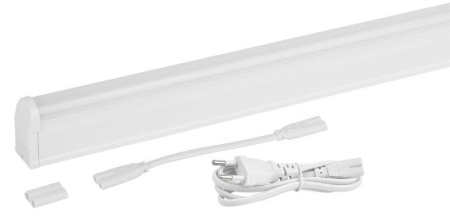 Светильник светодиодный LLED-01-16W-6500-W 16Вт 6500K L1172мм линейный с выключателем  Б0019782
