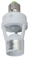 Датчик движения MD 015 E27 60Вт 360град. 6м IP20 (501600) бел.  Б0043792 Датчик движения MD 015 E27 60Вт 360град. 6м IP20 (501600) бел.  Б0043792
