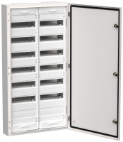 Корпус металлический ЩРн-168 (2х84) 1085х570х140 IP54 бел. (одна дверь) TITAN 5  TI5-50-N-2X084-54