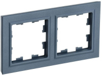 Рамка 2-м BRITE РУ-2-БрМ маренго  BR-M22-K35