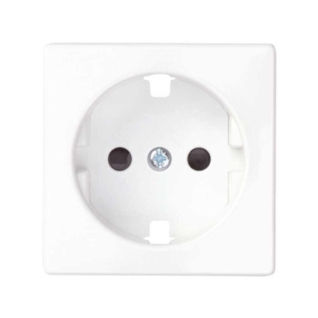 Накладка розетки 82 с заземл. бел. 82041-30