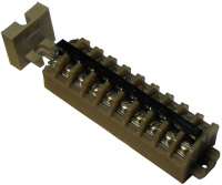 Блок зажимов БЗ24-4П25-В/В-5 У3  A8119-80095724 Блок зажимов БЗ24-4П25-В/В-5 У3  A8119-80095724