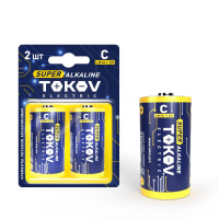 Элемент питания алкалиновый С/LR14 (блистер 2шт)  TKE-ALS-LR14/B2