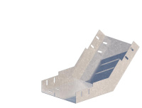 Лоток угловой вертикальный вверх 200х200 сталь 1.2мм ЛМс-45В цУТ2.5 СОЭМИ Н0122350834