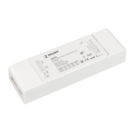 Диммер SMART-PWM-105-72-RGB-MIX-PD-SUF (12-48В 5х6А TUYA BLE 2.4G) IP20 пластик  037343