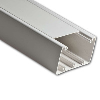 Кабель-канал 100х60 L2000 пластик бел.  РКК-100х60