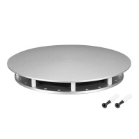 Крепление MOONLIGHT-BASE-ROUND-D18-L Silver металл  046090 Крепление MOONLIGHT-BASE-ROUND-D18-L Silver металл  046090