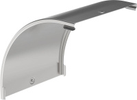 Крышка угла плавного 90град тип В20 ESCA 300мм  CPV41D-0-90-300-08