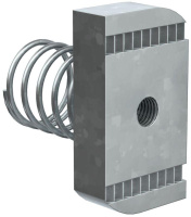 Гайка канальная с пружиной М6х40 (уп.50шт)  CMZ11-GK-06