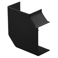 Поворот 90град. для кабель-канала РКК 100х60/40 черн.  ПВР-100х60-Ч