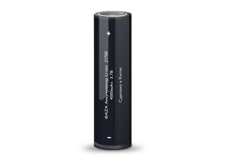 Аккумулятор 21700 3.7В Li-Ion 4000мА.ч без платы защиты  5041806