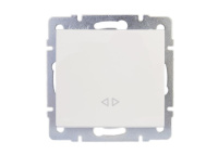 Выключатель промежуточный 1-кл. СП Rain IP20 механизм бел.  703-0288-107