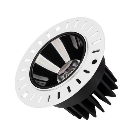 Светильник светодиодный MS-ATLAS-TRIMLESS-R70-12W Day4000 BK 32deg IP20 230В металл  036133