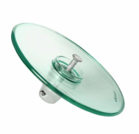 Изолятор стеклянный линейный подвесной с аэродинамич. профилем U 120AD ЮАИЗ 530101801