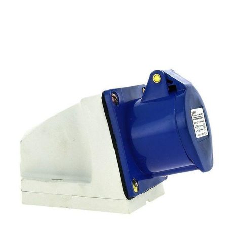 Розетка наружн. уст. 63А 220В 2P+РЕ IP67 (133)  ps-133-63-220