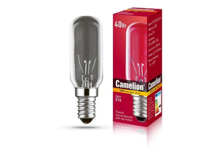 Лампа накаливания MIC 40/T25/CL/E14 для вытяжек  12984