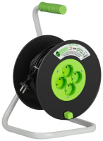 Удлинитель на пластик. катушке 4х30м без заземл. KAT-2x0.75-30m Greenline ПВС 2х0.75  Б0065140