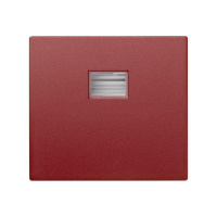 Клавиша для выкл. с подсветкой 44 Aqua красн. 4400010-037