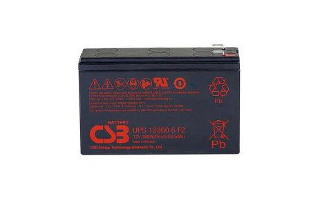 Аккумулятор 12В 7.5А.ч  UPS123606 F2 