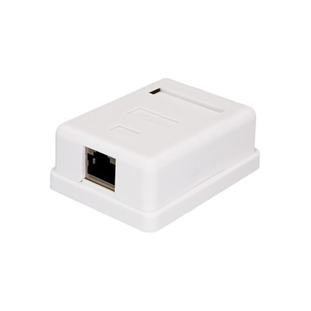 Розетка компьютерная 8P8C RJ-45 FTP кат.5E 1 порт (DIY)  10-0354-1