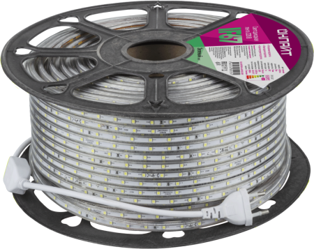Лента светодиодная 80 927 OLS-2835G60-4.8-IP67-220V (уп.50м)  80927