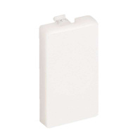 Заглушка для колонн 1-мод. 22.5х45мм  Connect бел. K105-9